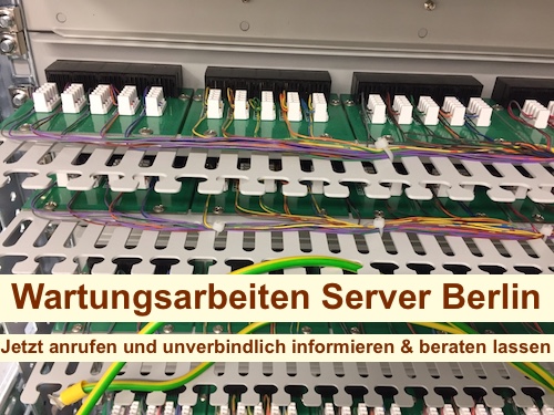 Wartungsarbeiten Server Berlin